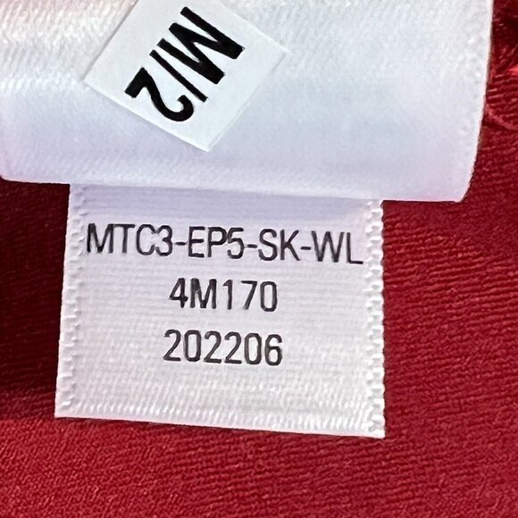 Making The Cut Skirt Jeanette's Maxi Hi Lo Pleated Skirt NWT Size XS Red Satin - Picture 12 of 13